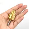 Upgraded Three Blade PPR Lifting Drill Bit Water Pipe Connection Tool Step Drill