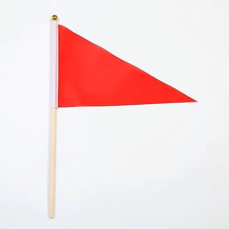 Ground Insertable Small Red Training Flags