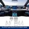 Прозрачная защитная пленка из ТПУ для центральной консоли салона автомобиля, наклейка против царапин для BYD Atto 3 Yuan Plus -2024