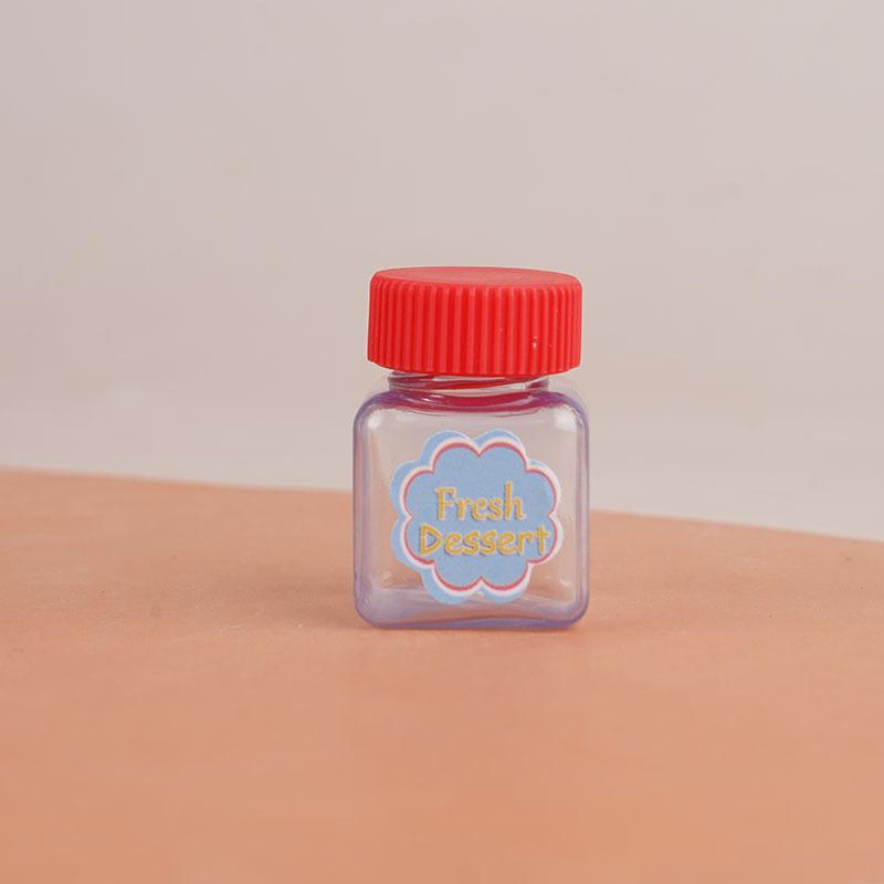10Pcs 1/12 Miniature Dollhouse Candy Jar Models, Simulation Snack Bottles, Pretend Play Toy Kitchen Decorations