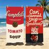 C-Campbell'S Полотенце Полиэстер Пляжное Полотенце Быстросохнущее Без Песка Полотенце Для Ванны На Лето Бассейн Путешествие Отпуск