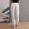 Cotton Pants Women Outer Wear 2024 Autumn and Winter New High Waist Thickened Leisure Pants Warm Long Pants