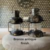 Handmade Brass Miner's Oil Lamp-12" Functional Wall Hanging & Table Decor Nautical Ship Boat Anchor Lantern-Office Home Christmas Gift