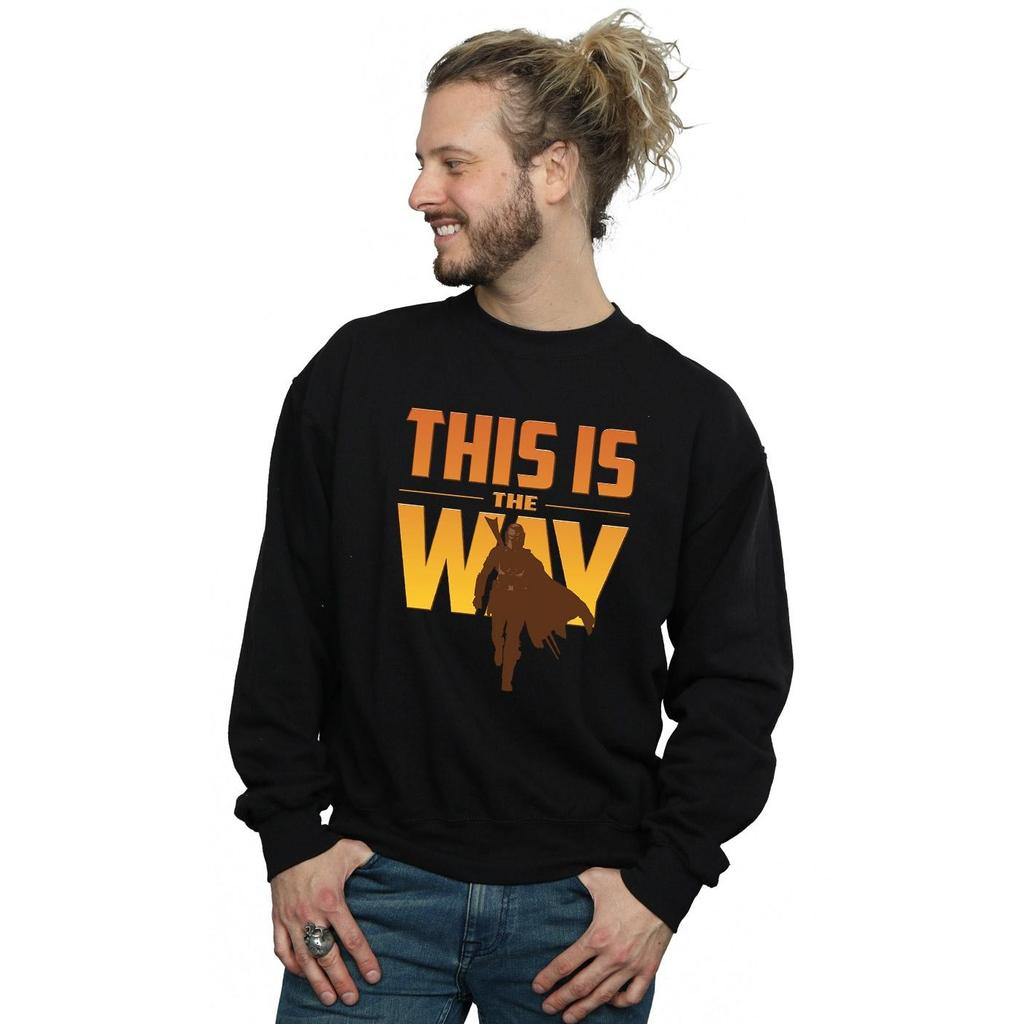 Star Wars Mens The Mandalorian This Is The Way Sweatshirt