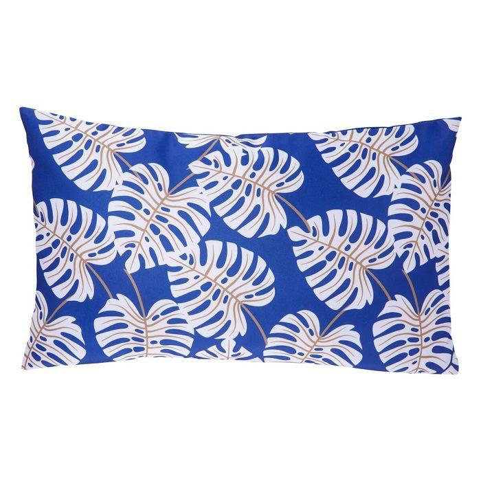 Housse De Coussin - Fala - 30 X 50 Cm - Fleurie - 100% Polyester - Extérieur