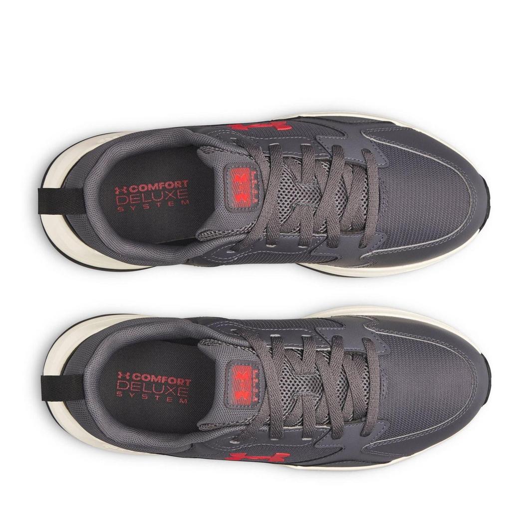Under Armour Mens Charged Edge Leather Trainers