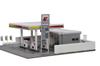 TOMIX N Gauge Gas Station Idemitsu 4266 Diorama Supplies