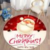 Christmas Kawaii Printed Round Carpet Home Living Room Bedroom Children's Room Floor Decoration Anti-skid Carpet Floor Mat