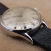 Б/У MOVADO Винтаж Ручной завод Индексы-палочки Серебристый Нержавеющая сталь SS Кожаный ремешок Заменен Редкий Винтаж Антиквариат [6-месячная гарантия] CH47