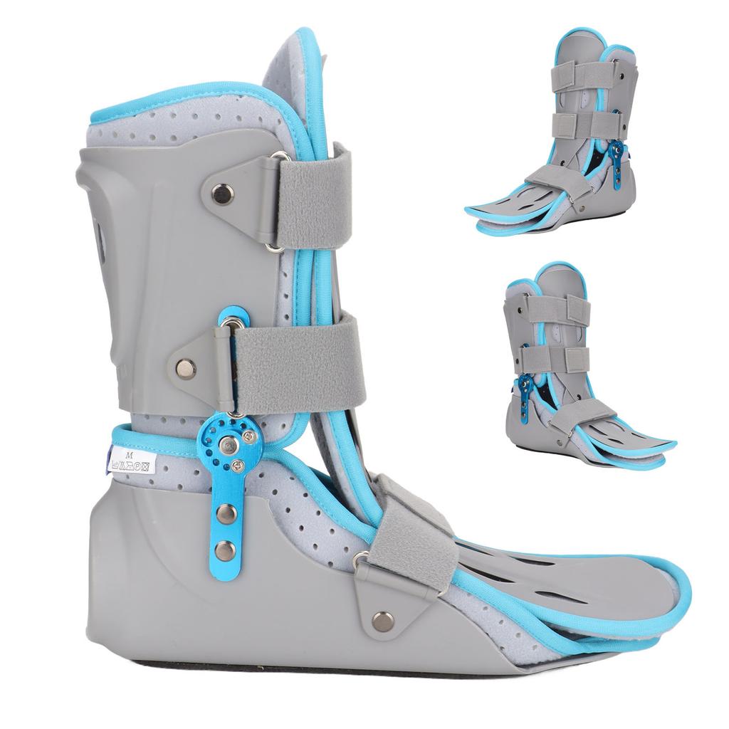 Ankle Support Stabilizer Brace Adjustable Angle 360° Protection Breathable Foot Drop Fixation Splint