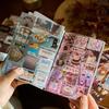 Винтажный Стикербук Серии «Даты» в Японском Стиле для Ведения Дневника и DIY Коллажей