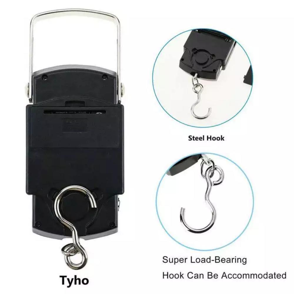 50 кг/10 г Мини Весы Электронные Для Рыболовного Багажа Путешествия Взвешивания Стемер Портативные Цифровые Кухонные Весы