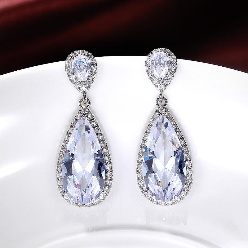 CAOSHI блестящие кристальные серьги-подвески для женщин великолепный дизайн свадебные аксессуары ювелирные изделия роскошные висячие серьги для вечеринки