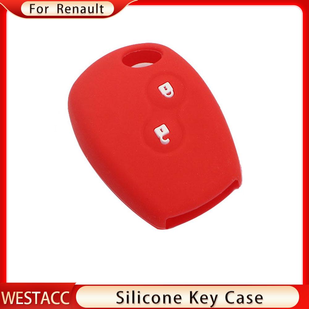 Силиконовый чехол для ключей автомобиля, брелок для Renault DACIA Scenic Megane Kangoo Sandero Captur Twingo Modus Protector