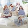 30Pcs/pack Aesthetic Decals Labels Reading Girl Stickers Decorative Diary Album Material Scrapbooking Supplies