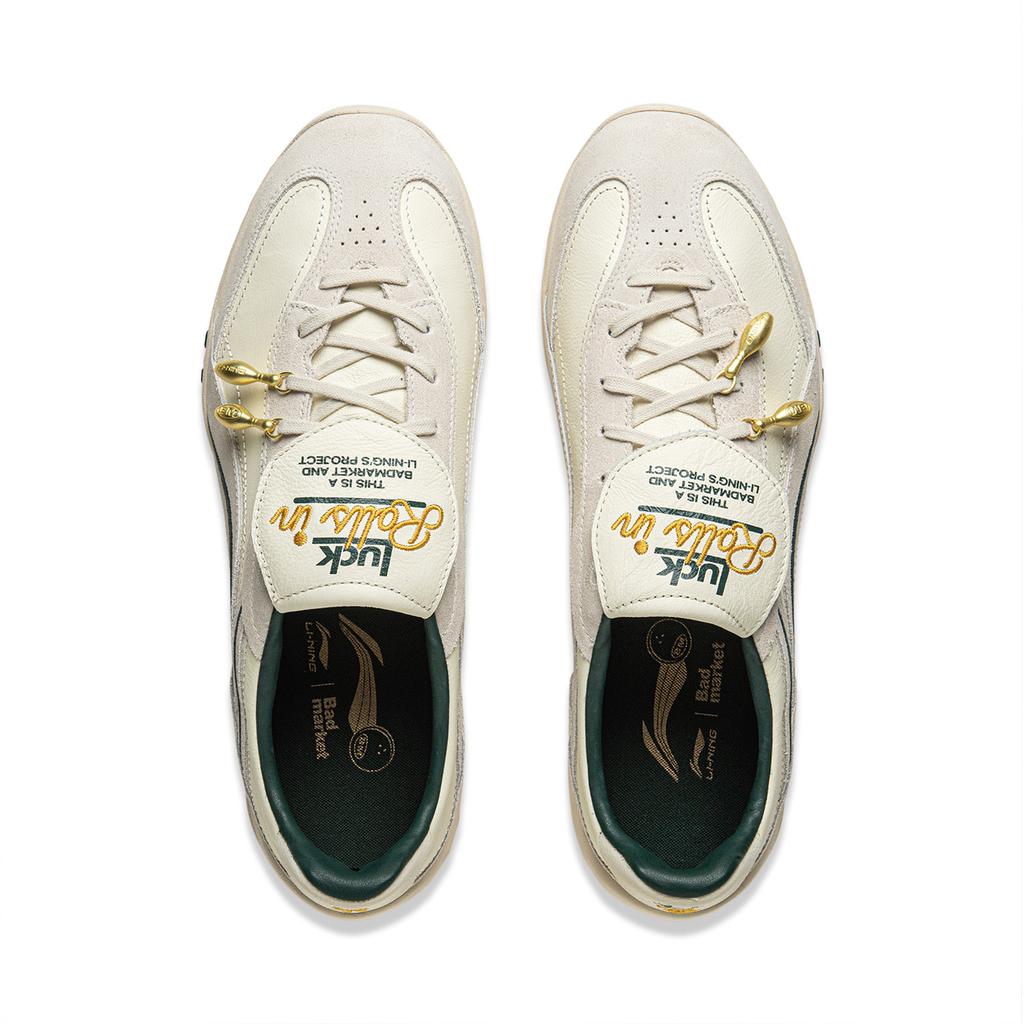 Li Ning X BADMARKET Пленка Поток Нескользящие, Износостойкие, Сбалансированные, Легкие Низкие Повседневные Кроссовки Унисекс AGLV096-10