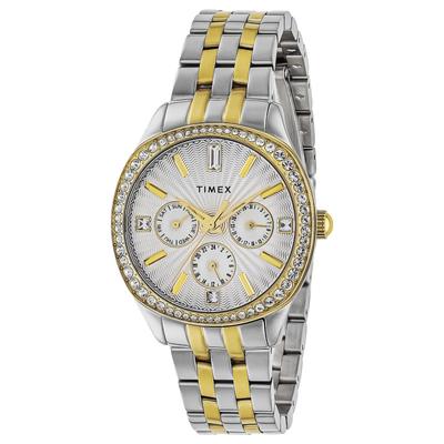 [Timex] ARIANA Латунь Кварц TW2W17900 Серебристо-золотистый