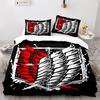 Anime Attack On Titan Bedding Collection Single Twin Full Queen King Size 23Pcs Bedding Collection Adult Kid Duvet Cover Collections Home Textiles