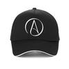 Atheist Atheism Symbol Print Baseball Cap Summer Unisex Sunhat Fashion Adjustable Unisex Atheism No Religion Hats Bone