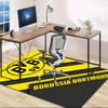 1pc Football Team Design Area Rug - Non-Slip, Soft & Cozy Floor Mat for Living Room, Bedroom, Office - Indoor/Outdoor Decorative Carpet
