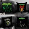O-overkills Rock Band Pillow Case Plush Fabric Soft Pillowcase Double Sided Print Cushion Cover Household Gifts