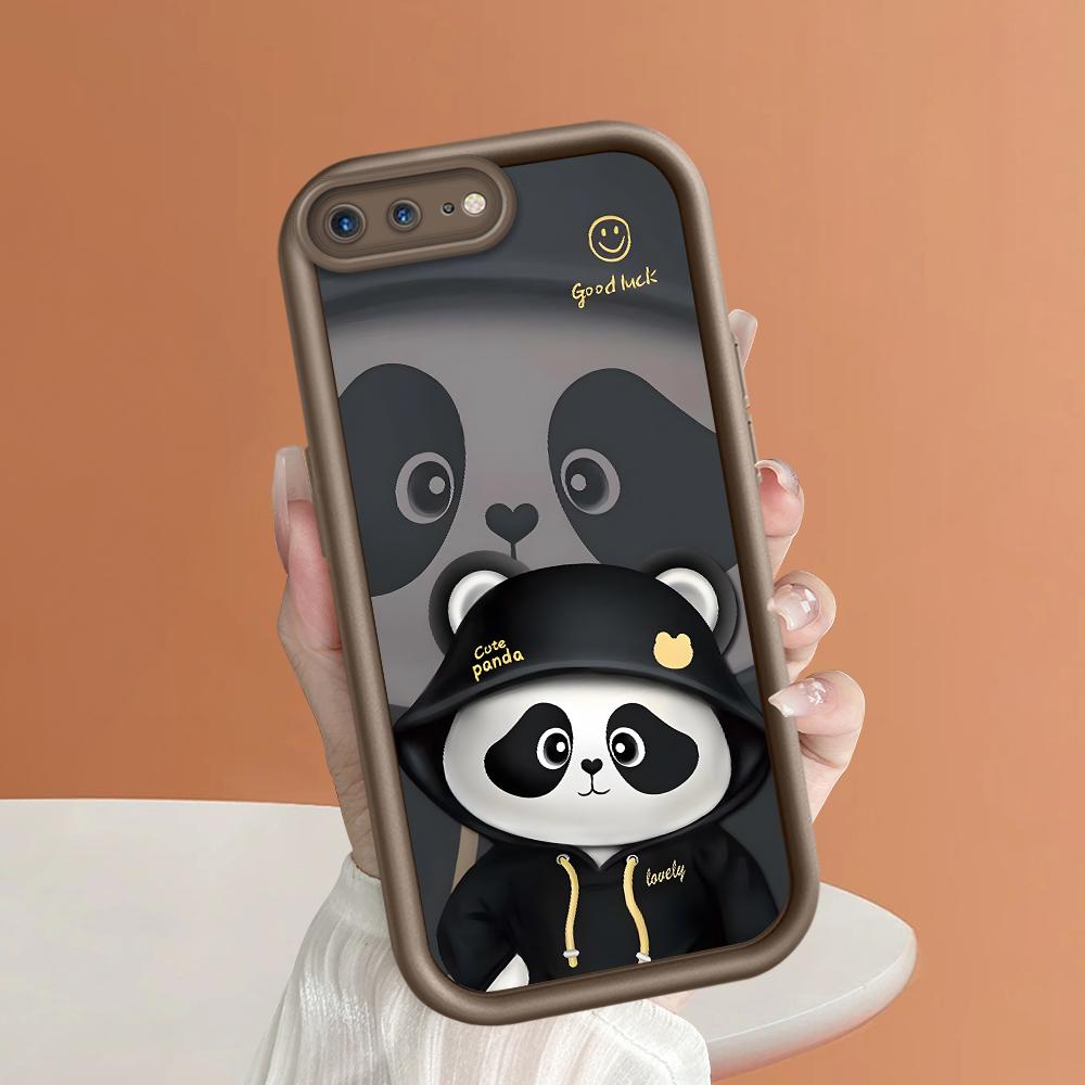 Чехол для телефона с рисунком панды для iPhone Samsung Galaxy Xiaomi Redmi POCO HUAWEI Honor, противоударный, резиновый, мягкий, гибкий чехол