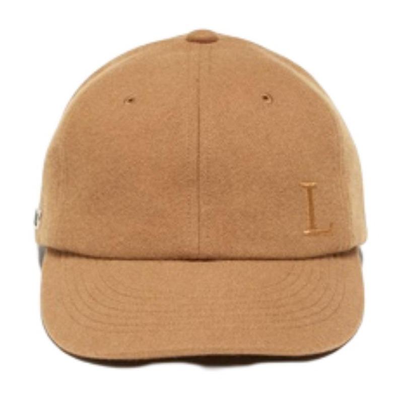 Lacoste Personalized design wool cap men camel nylon other Casual Duckbill RK062J-99-DPC
