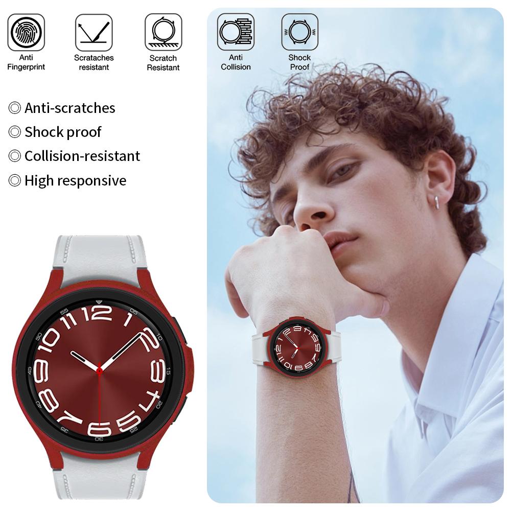 Для Samsung Galaxy Watch Защитный чехол на экран 40 мм Защитная пленка из закаленного стекла Защитный бампер Совместимые аксессуары для Galaxy Watch