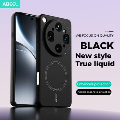 Магнитный чехол из жидкого силикона для OPPO Find X9 Ultra Findx8 Pro Беспроводная зарядка Защита камеры Нежелтеющий чехол