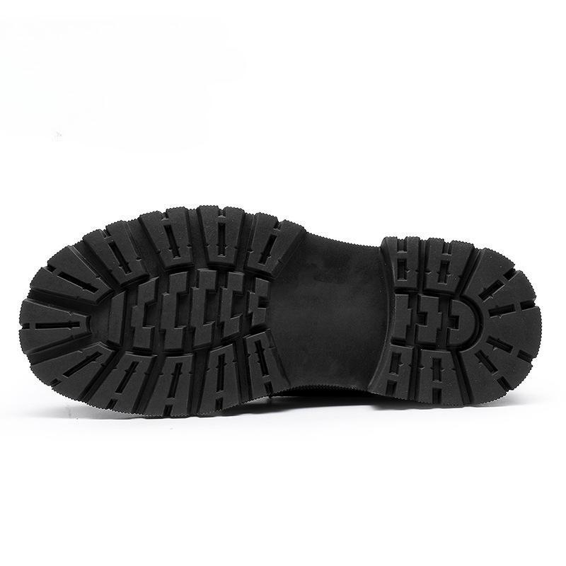 New ModelDesside Is Taller Than The Thick Sole Of The Shoe, Breathable And Versatile, Trendy Casual Leather Shoes For Men
