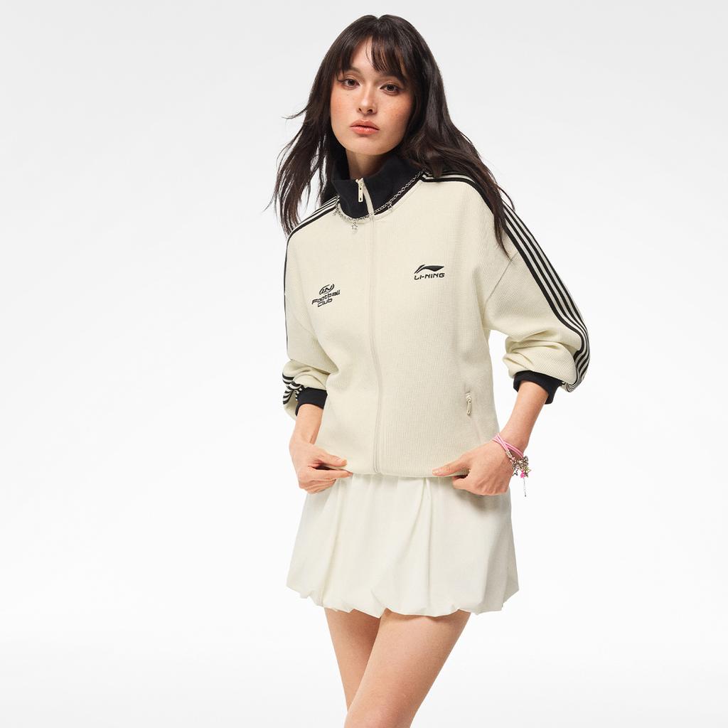 Куртка Li Ning Sports Life Collection Унисекс Белая AWDW511-1