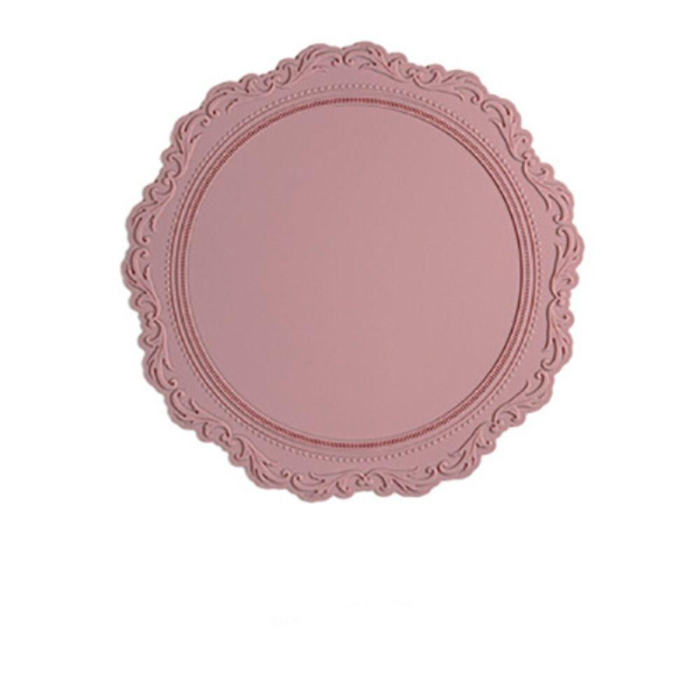 1/2pcs Silicone Coaster Placemat Round Tableware Pad High Quality Cup Mat  Kitchen Accessories