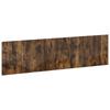 Wall Mounted Headboard HOORN Smoked Oak Engineered Wood
