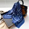 70 * 70cm New Silk Small Square Scarf For Women'S Neck Protection Professional Scarf Versatile Hair Tie Headscarf Scarf