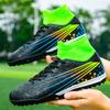Men Professional Society Football Boot TF/FG Artificial Grass Training Soccer Shoes Childrens Football Shoes for Teen
