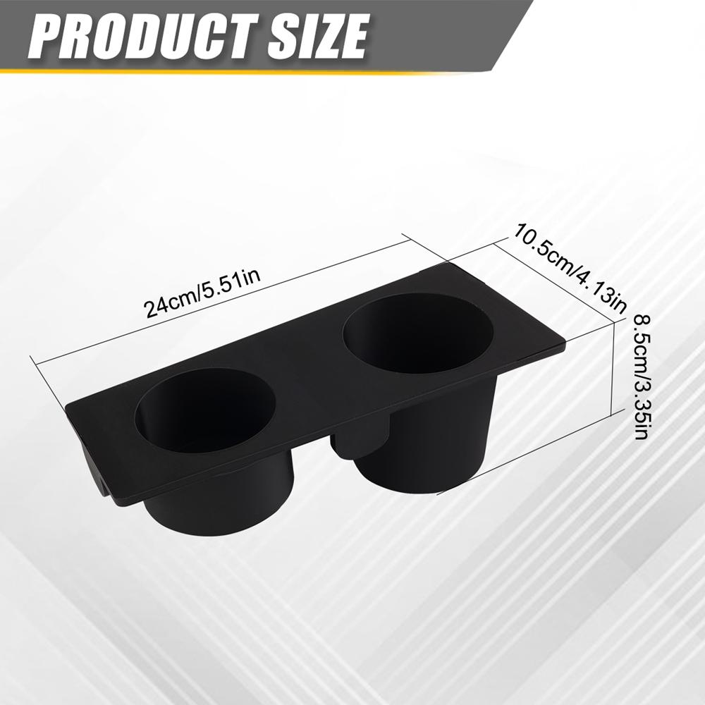Double Hole Cup Holder For Used In Jaguar XJ8 X308 XJ6 X300 XJ40 Center Console Armrest Cup Holde