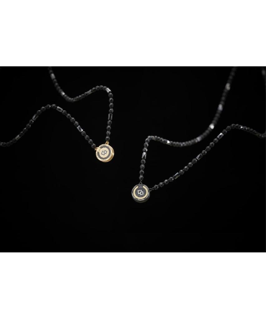 Colantotte THEO Necklace LUSSO Black 52cm