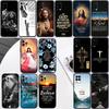 Чехол для телефона Иисус Христос Библейский стих для Motorola Moto Edge 60 60s 70 G86 G56 G54 E14 G04S G45 G54 G64 Pro Power Neo Fusion