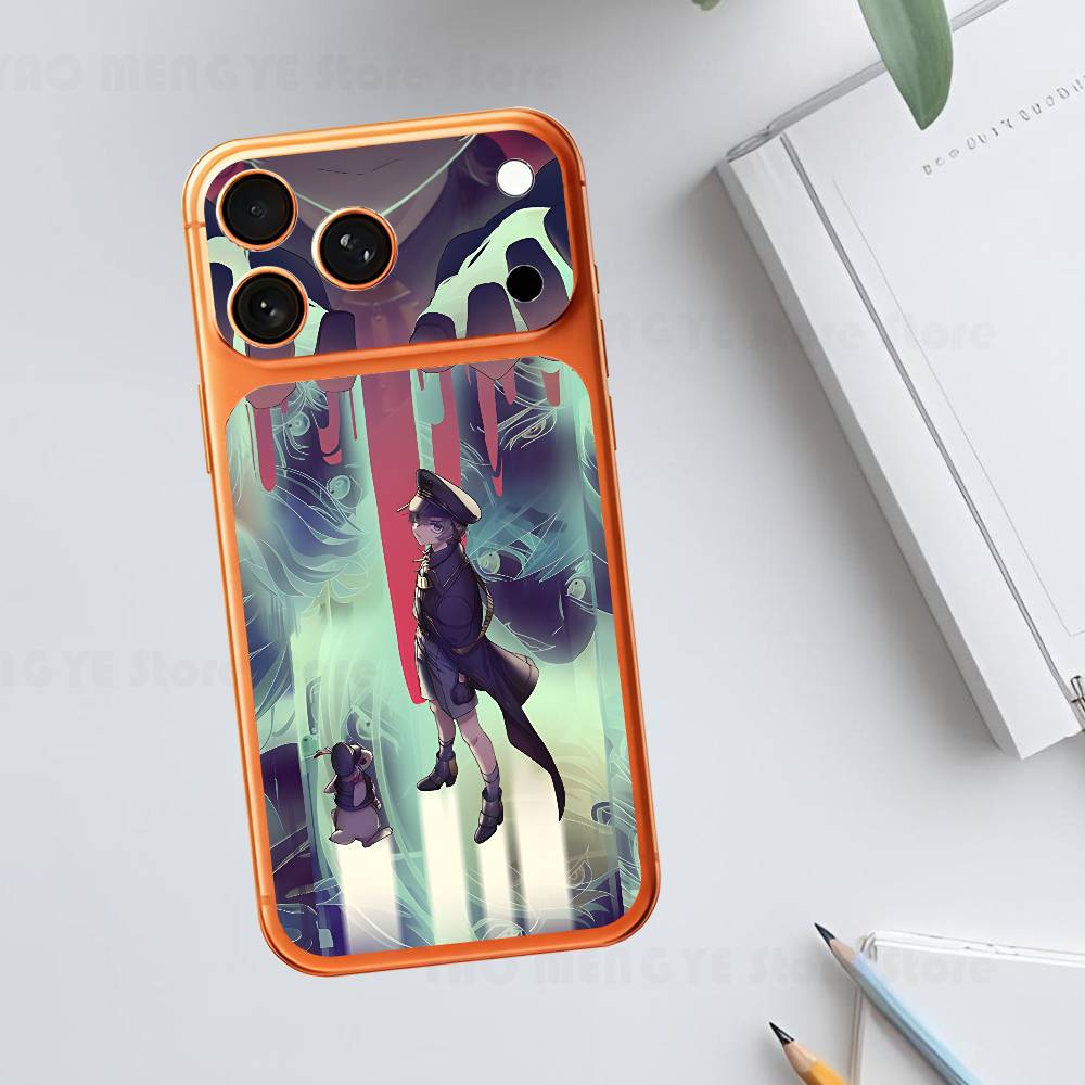 MILGRAM H-Haruka Yuno Для iPhone 17 Pro ProMax Задняя Защитная Декоративная Наклейка Задняя Крышка