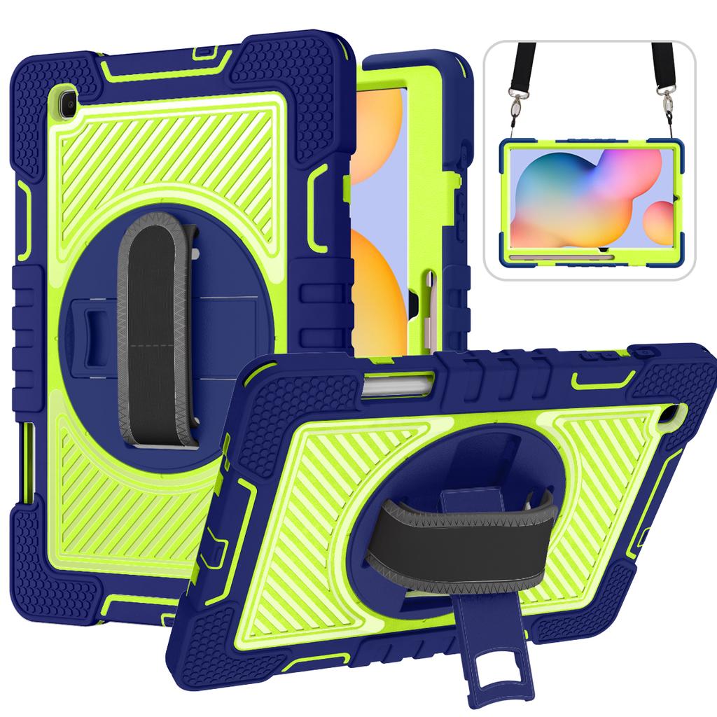 For Samsung Galaxy Tab A 8.0 SM-T290 T295 Case 360°Rotating Kickstand Shockproof Cover for Tab A 10.1 SM-T510 SM-T515
