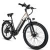CmaceWheel L26 Moped Commuter E Bicycle 26Inch Step Through Electric Bike 500W Motor, 48V 17Ah Battery