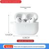 Защитный силиконовый чехол для гарнитуры Bluetooth Apple pro4 с мягкой оболочкой - чехол для наушников с защитой от падения
