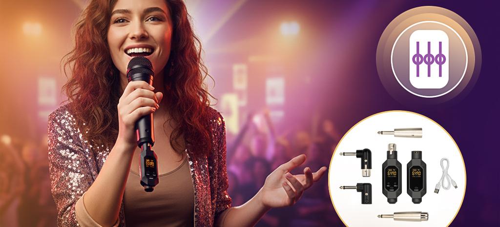 MusicMate MM-A400 AirXLR Wireless XLR Transmitter