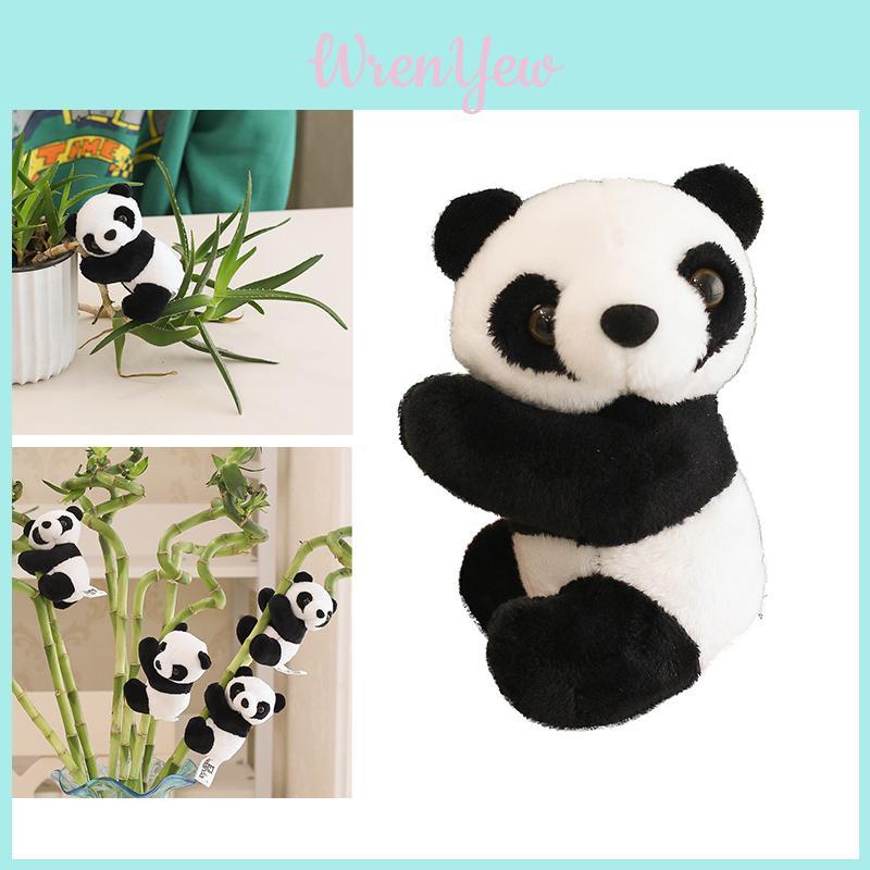 Short Plush Panda Grab Clip A Versatile And Fun Addition To Your Home Decor!