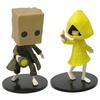 Горячая Игра Little Nightmares Аниме Фигурка Шесть Фигурка Моно Экшен Коллекционная Модель Кукла GK ПВХ Сочлененная Позируемая Детальная Подвижная Масштаб