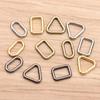 Newest Tri-glide Accessories Square/Triangle Buttons Diy Dolls Bag Luggage Hardware Doll Bag Buckle