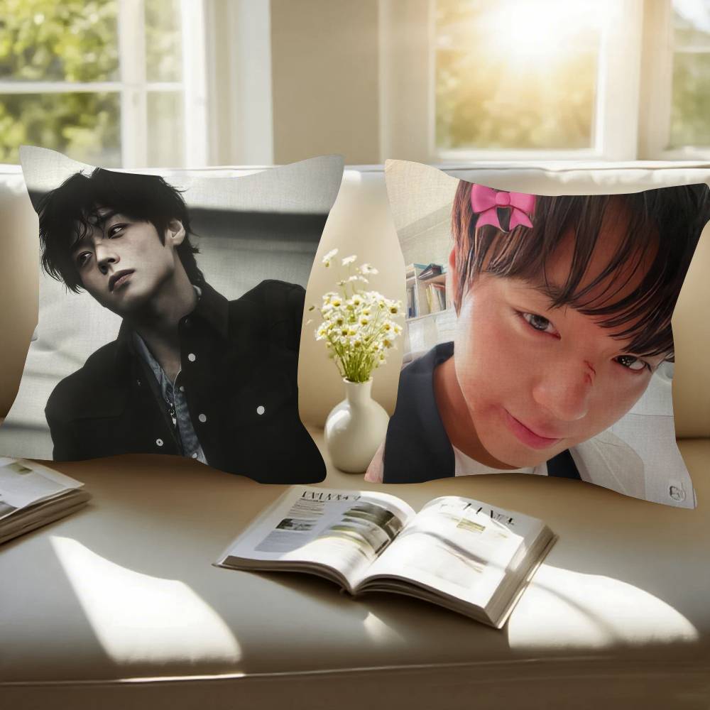 WWeak HHero PPark JJihoon Personalized Pillow Cover Kids Bedroom Wild Party Decor Pillowcase kid Birthday shower Gift