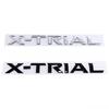 New Pretty ABS X-TRAIL XTRAIL Car Letter Rear Tail Trunk Decals Emblem Badge Sticker Auto Styling Accessories for Nissan XTRAIL