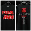 Футболка Pearl Jam с коротким рукавом из хлопка с принтом буквы База Западного побережья Бренд Модный Хип-Хоп Америка