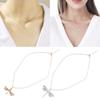 Trendy Dragonflies Zircon Charm Necklace for Stylish Women Ladies Sturdy Alloy Fashion Jewelry for Adults Casual Wear